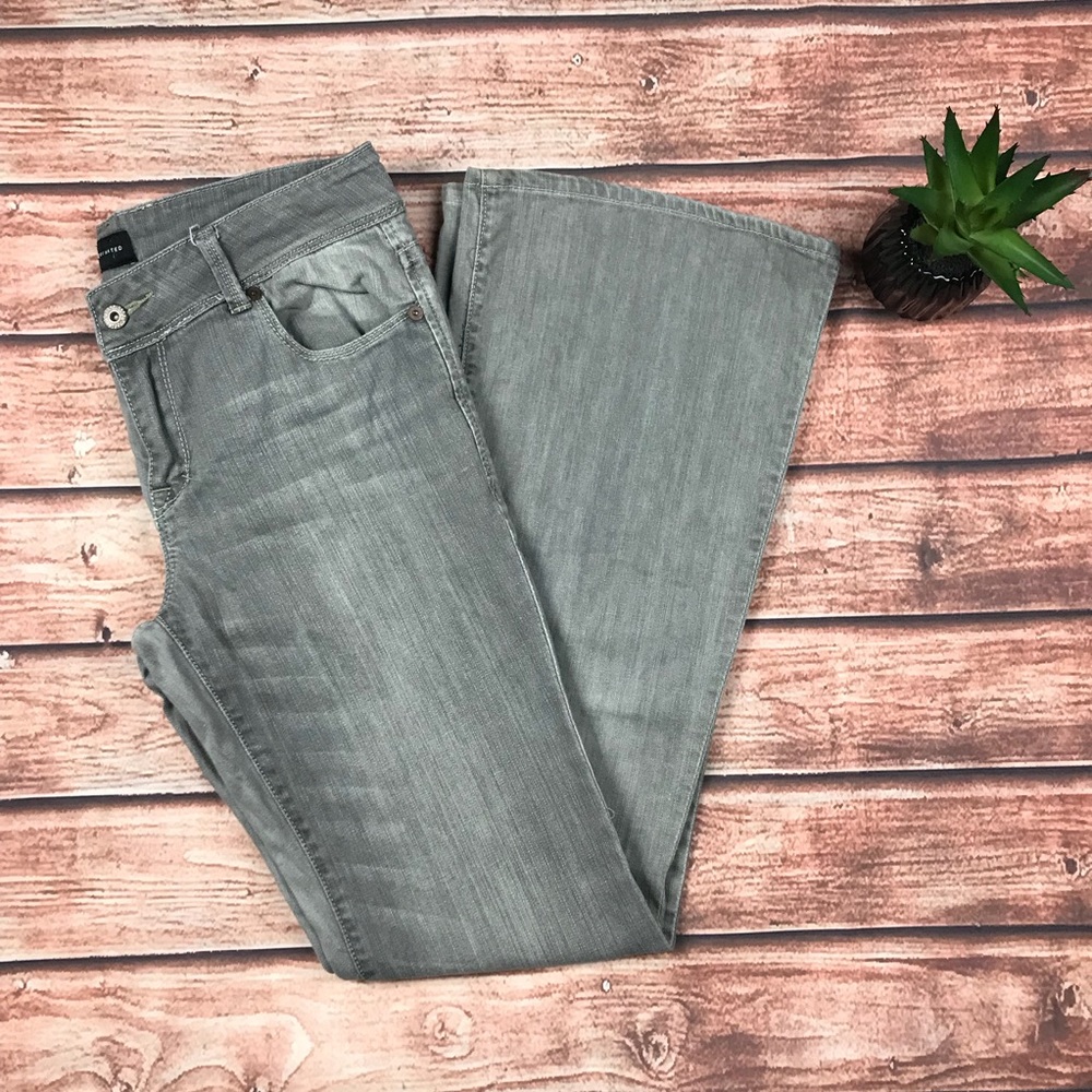 The Limited Gray Bootcut Jeans